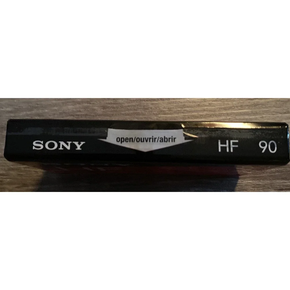 Sony HF 90 Minute Blank Audio Cassette Tape Normal Bias Type I High Fidelity New